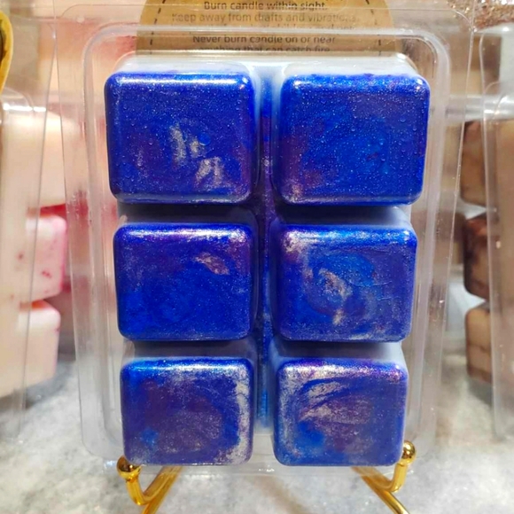 Wax Melts - Blueberry Swirl Handmade 100% soy. 2.8 net oz - Picture 2 of 3